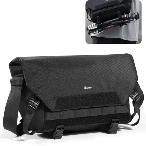 Funda Bandolera Cámara DSLR Impermeable 9L Correa para Trípode