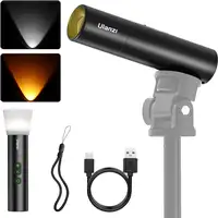 Linterna LED Bicolor 2000K-8000K 2000mAh Zoomable Rosca 1/4