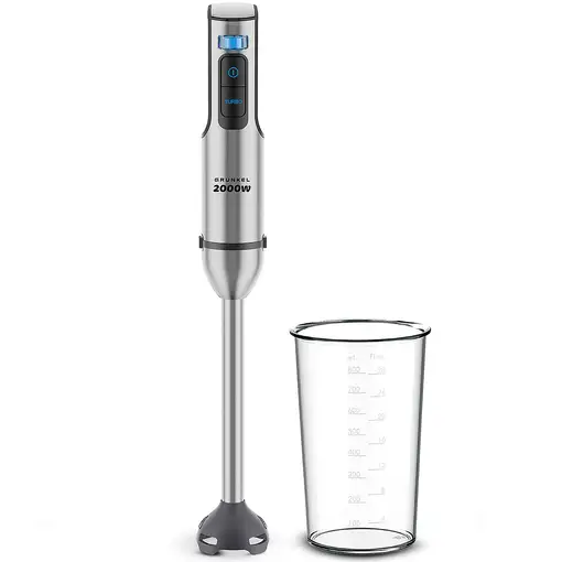 Batidora de mano inox, 2000 W, BM-2000EXTREME GRUNKEL