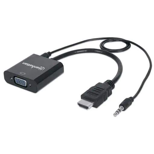 Manhattan Convertidor HDMI a VGA Manhattan Convertidor HDMI a VGA