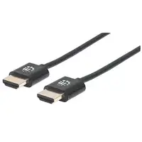 Manhattan 394406 cable HDMI 0,5 m HDMI tipo A (Estándar) Negro Manhattan 394406 cable HDMI 0,5 m HDMI tipo A (Estándar) Negro