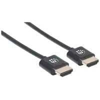 Manhattan 394406 cable HDMI 0,5 m HDMI tipo A (Estándar) Negro Manhattan 394406 cable HDMI 0,5 m HDMI tipo A (Estándar) Negro