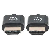 Manhattan 394406 cable HDMI 0,5 m HDMI tipo A (Estándar) Negro Manhattan 394406 cable HDMI 0,5 m HDMI tipo A (Estándar) Negro