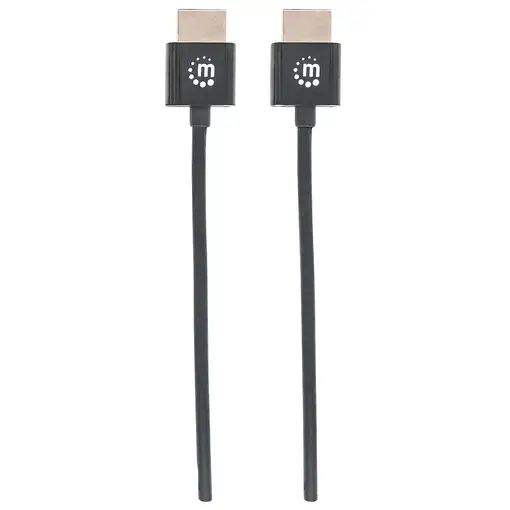 Manhattan 394406 cable HDMI 0,5 m HDMI tipo A (Estándar) Negro