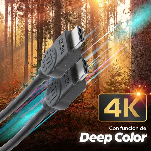 Manhattan Cable HDMI de Alta Velocidad con Canal Ethernet