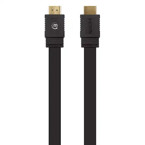 Manhattan Cable HDMI plano de Alta Velocidad con Ethernet