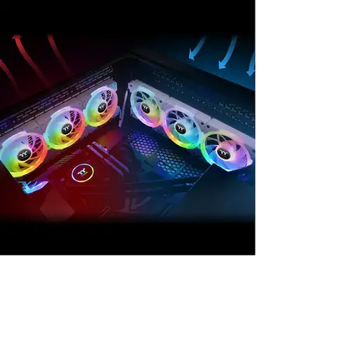 Thermaltake SWAFAN EX14 Carcasa del ordenador Ventilador 14 cm Blanco 3 pieza(s)