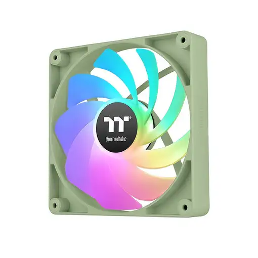 Thermaltake Matcha Green CT120 Carcasa del ordenador Ventilador 12 cm Gris 2 pieza