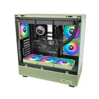 Thermaltake Matcha Green CT120 Carcasa del ordenador Ventilador 12 cm Gris 2 pieza