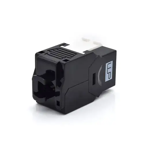 WP WPC-KEY-6AUP-TL/BL conector RJ45 Negro, Blanco