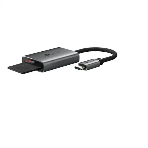 TP-Link UA430C lector de tarjeta USB 3.2 Gen 1 (3.1 Gen 1) Type-C Gris