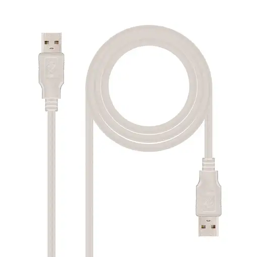 Nanocable CABLE USB 2.0, TIPO A/M-A/M, 2.0 M