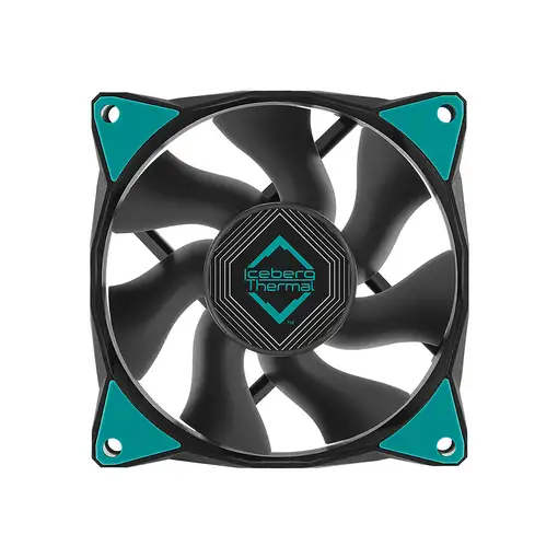 Iceberg Thermal IceGALE Xtra Carcasa del ordenador Ventilador 8 cm Negro 1 pieza(s