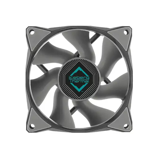 Iceberg Thermal IceGALE Xtra Carcasa del ordenador Ventilador 8 cm Gris 1 pieza(s)
