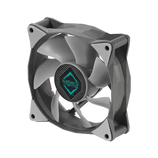Iceberg Thermal IceGALE Xtra Carcasa del ordenador Ventilador 8 cm Gris 1 pieza(s)