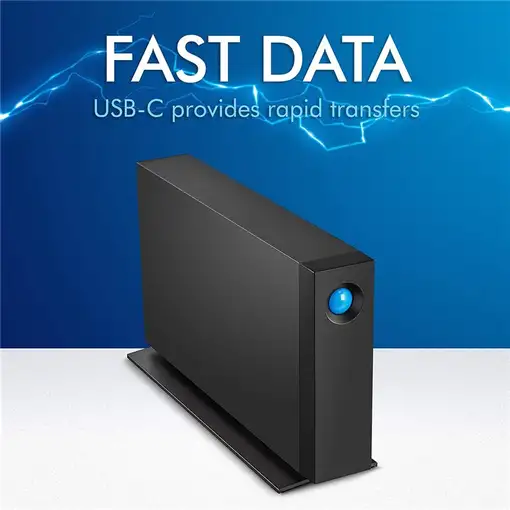 LaCie d2 Professional disco duro externo 10 TB 7200 RPM USB Tipo C 3.2 Gen 1 (3.1