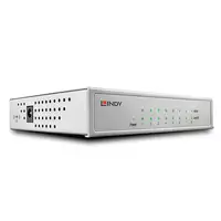 Lindy 25045 switch Gestionado Gigabit Ethernet (10/100/1000) Energía sobre Etherne