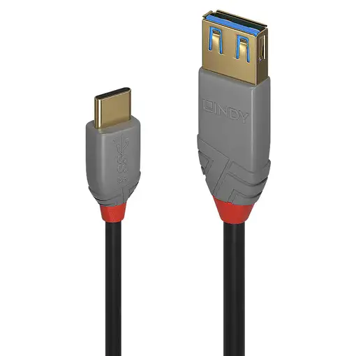 Lindy 36895 cable USB USB 3.2 Gen 2 (3.1 Gen 2) 0,15 m USB C USB A Negro