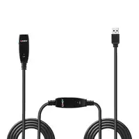 Lindy 43322 cable USB USB 3.2 Gen 1 (3.1 Gen 1) 15 m USB A Negro