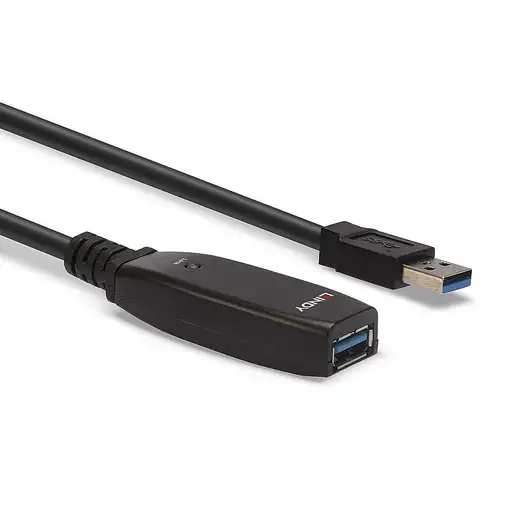 Lindy 43322 cable USB USB 3.2 Gen 1 (3.1 Gen 1) 15 m USB A Negro