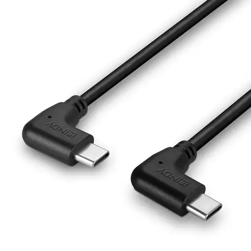 Lindy 32008 cable USB USB 2.0 0,5 m USB C Negro