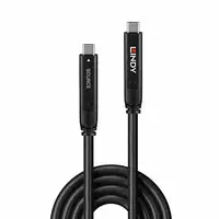 Lindy 43399 cable USB USB 3.2 Gen 1 (3.1 Gen 1) 15 m USB C Negro