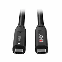 Lindy 43399 cable USB USB 3.2 Gen 1 (3.1 Gen 1) 15 m USB C Negro