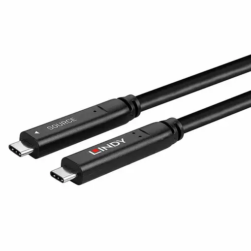 Lindy 43399 cable USB USB 3.2 Gen 1 (3.1 Gen 1) 15 m USB C Negro