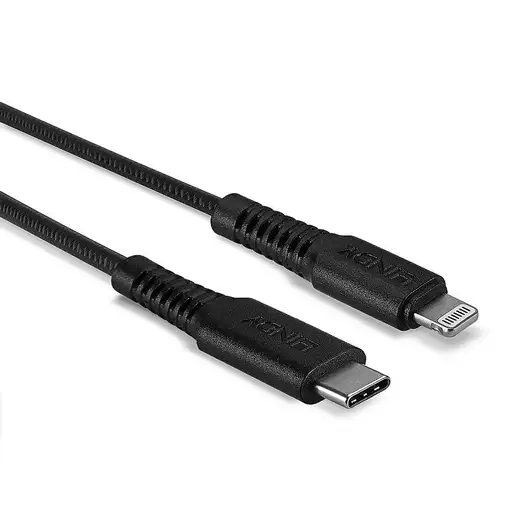 Lindy 31287 cable de conector Lightning 2 m Negro