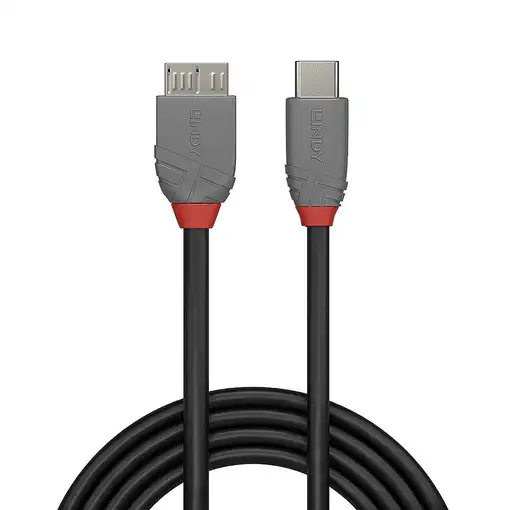 Lindy 36622 cable USB USB 3.2 Gen 1 (3.1 Gen 1) 2 m USB C Micro-USB B Negro