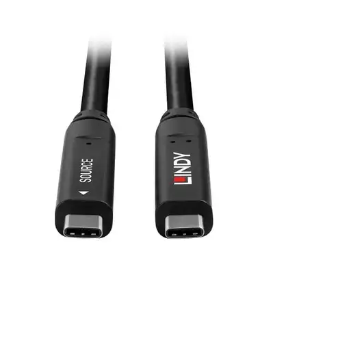 Lindy 43333 cable USB USB 3.2 Gen 1 (3.1 Gen 1) 10 m USB C Negro