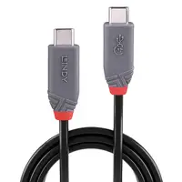 Lindy 36947 cable USB USB4 Gen 3x2 0,8 m USB C Negro