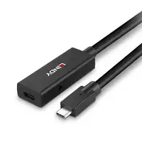 Lindy 43364 cable USB USB 3.2 Gen 2 (3.1 Gen 2) 5 m USB C Negro