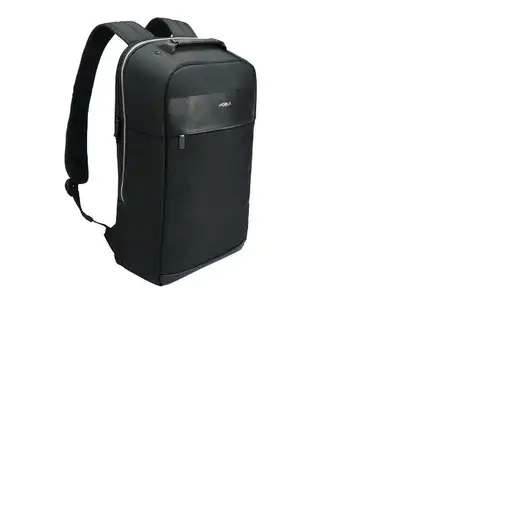Mobilis PURE BACKPACK 39,6 cm (15.6'') Mochila Negro, Plata