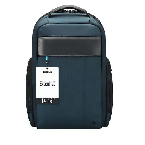Mobilis Executive 3 40,6 cm (16'') Funda tipo mochila Negro, Azul