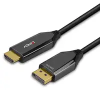 Lindy 40930 adaptador de cable de vídeo 1 m DisplayPort HDMI