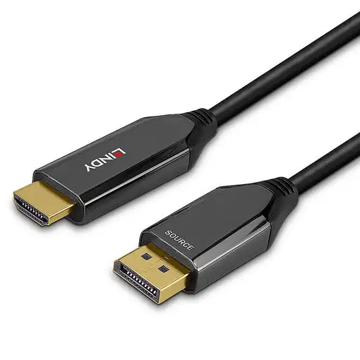 Lindy 40930 adaptador de cable de vídeo 1 m DisplayPort HDMI