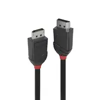 Lindy 36490 cable DisplayPort 0,5 m Negro