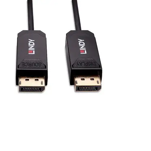Lindy 38522 cable DisplayPort 20 m Negro
