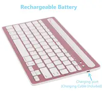 Teclado Inalámbrico Multidispositivo Klack Recargable Bluetooth