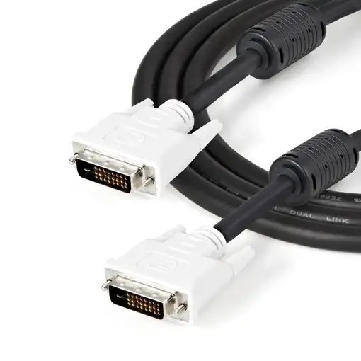 Lindy 36232 cable DVI 2 m DVI-D DVI-I Negro