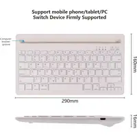 Teclado Inalámbrico Multidispositivo Klack Recargable Bluetooth
