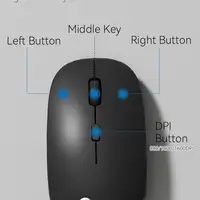 Teclado y Ratón Klack K10C de tamaño completo de 104