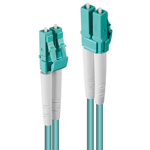 Lindy 46375 Cable de fibra óptica e InfiniBand 15 m LC Turquesa