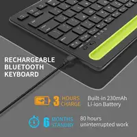 Teclado Inalámbrico Multidispositivo Klack Recargable Bluetooth