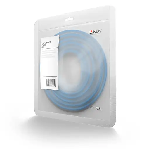 Lindy 48016 cable de red Azul 0,5 m Cat6 U/UTP (UTP)