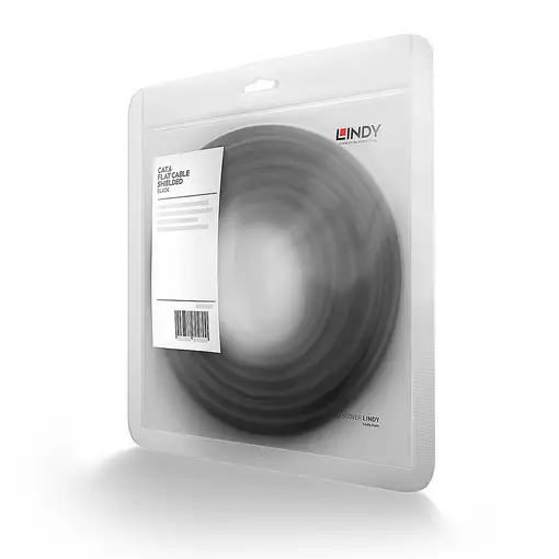 Lindy 47574 cable de red Negro 5 m Cat6 U/FTP (STP)