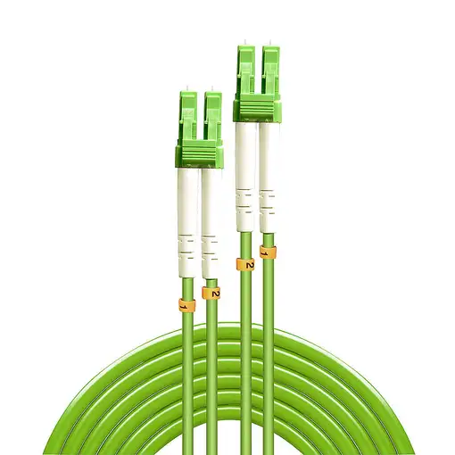 Lindy 46311 Cable de fibra óptica e InfiniBand 2 m LC Verde