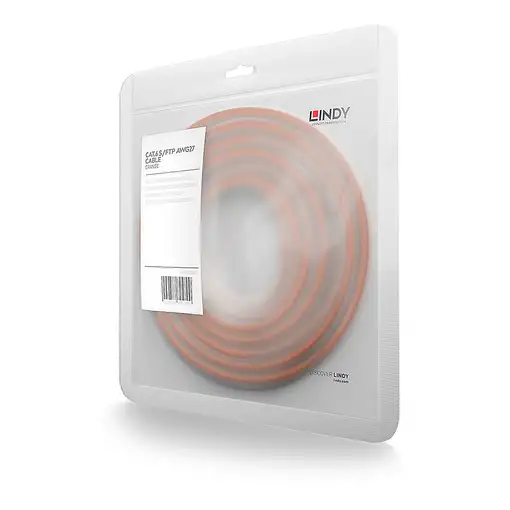 Lindy 47809 cable de red Naranja 2 m Cat6 S/FTP (S-STP)