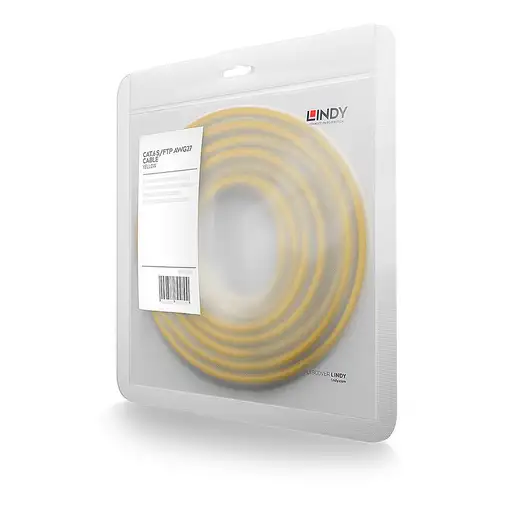 Lindy 47765 cable de red Amarillo 3 m Cat6 S/FTP (S-STP)